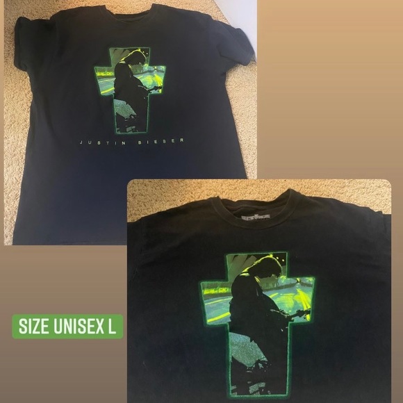 Justin Bieber “Justice” Merch T Shirt - Picture 1 of 1